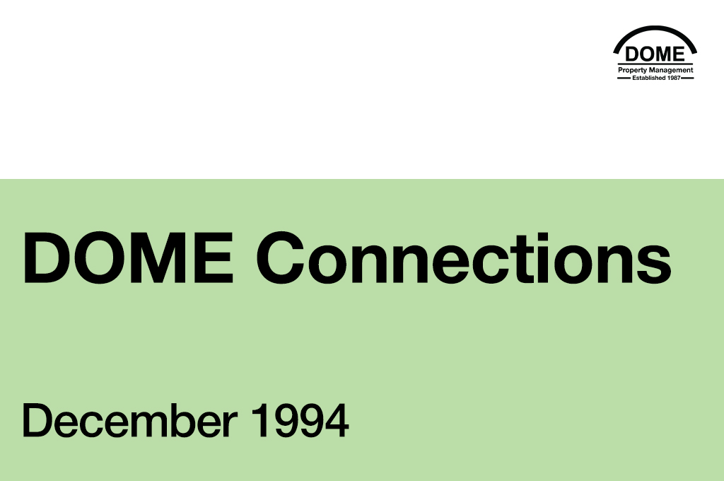 DOME Connections - December, 1994