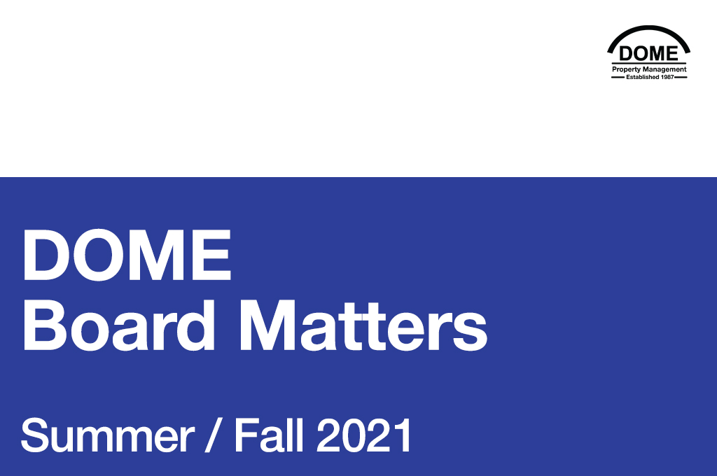 Board Matters – Summer Fall 2021